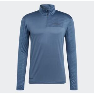 NWT Adidas Men's Terrex Hiking Half Zip Performance Shirt Aeroready Size M
